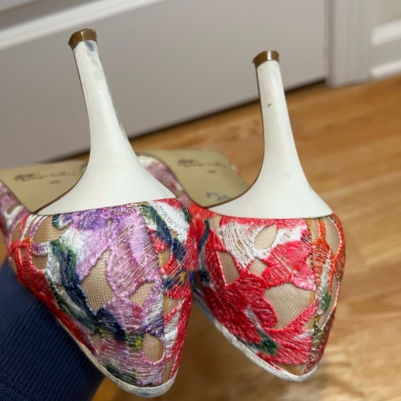 Bettye Muller Astor Pointed Toe Pumps Size 9 | Multicolor Heels - Picture 10 of 12